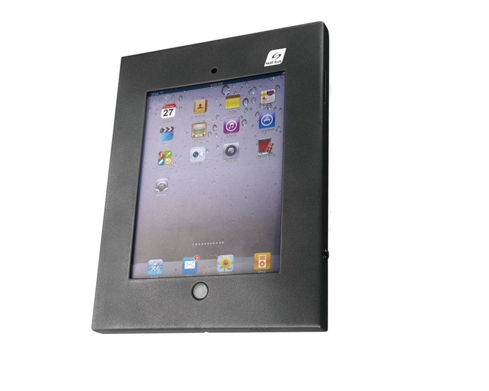 Anti-Theft Tablet Mount Enclosure With Lock For 9.7